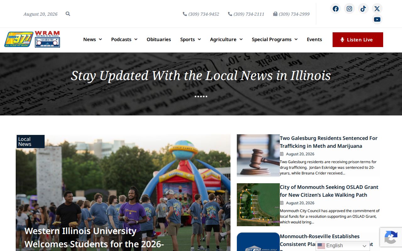 Prairie Communications local news page covering Henderson County public-safety stories